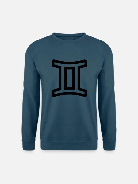 Zwillinge - Unisex Pullover - Indigoblau
