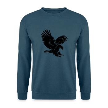 Eagle - Unisex Pullover - Indigoblau - Vorne
