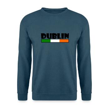 Dublin - Unisex Pullover - Indigoblau - Vorne