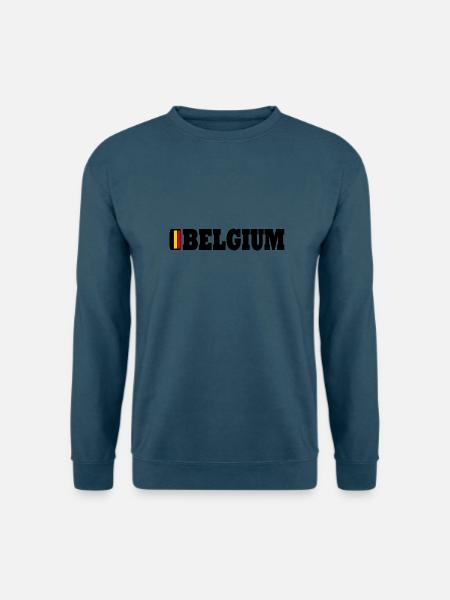 Belgien - Unisex Pullover - Indigoblau