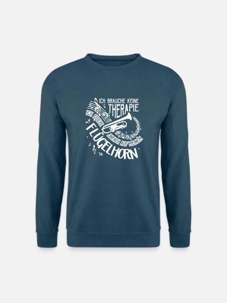 Flügelhorn - Unisex Pullover - Indigoblau