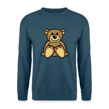 Teddy - Unisex Pullover - Indigoblau - Vorne