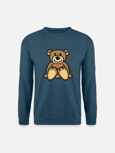 Teddy - Unisex Pullover - Indigoblau
