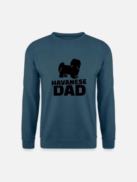 Havaneser - Unisex Pullover - Indigoblau