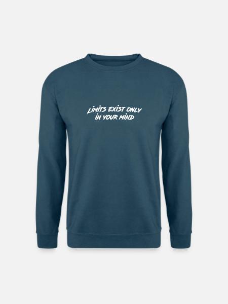Limits - Unisex Pullover - Indigoblau