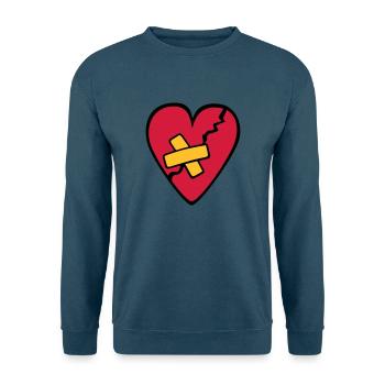 CoeurBrisé - Unisex Pullover - Indigoblau - Vorne