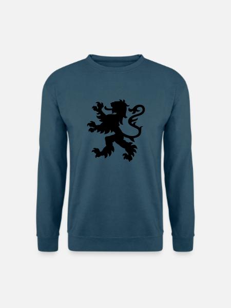 wappen_lion_animal - Unisex Pullover - Indigoblau