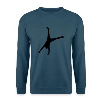 handstand move - Unisex Pullover - Indigoblau - Vorne