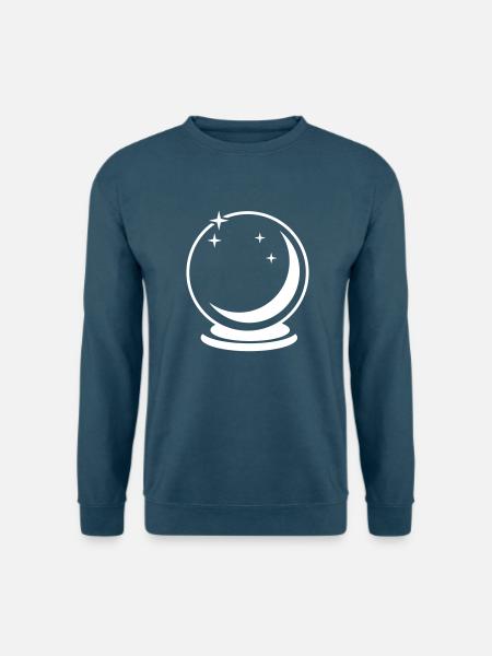 Glaskugel - Unisex Pullover - Indigoblau