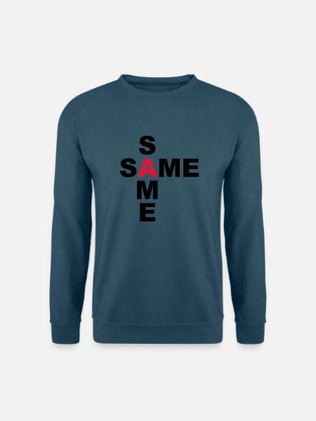 SAME SAME but different - Unisex Pullover - Indigoblau