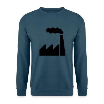 Fabrik - Unisex Pullover - Indigoblau - Vorne