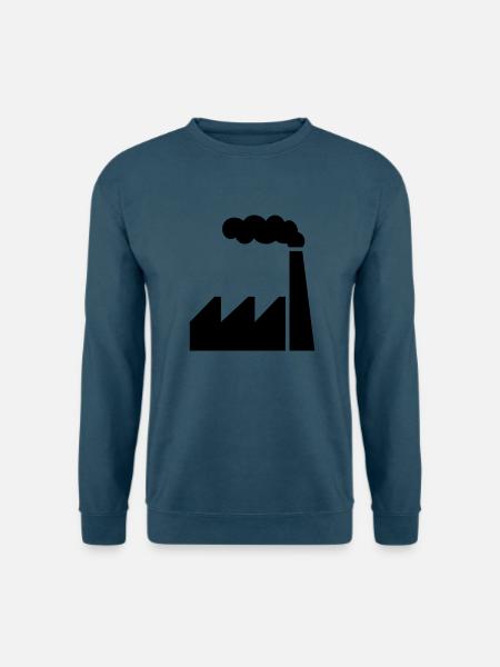 Fabrik - Unisex Pullover - Indigoblau
