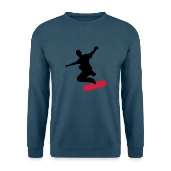 Skater - Unisex Pullover - Indigoblau - Vorne