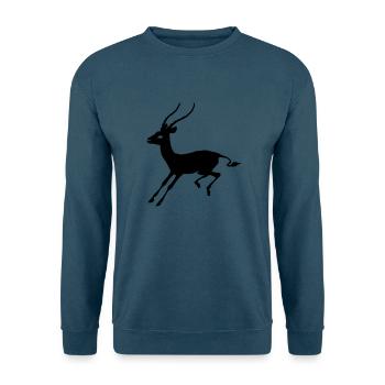Gazelle - Unisex Pullover - Indigoblau - Vorne