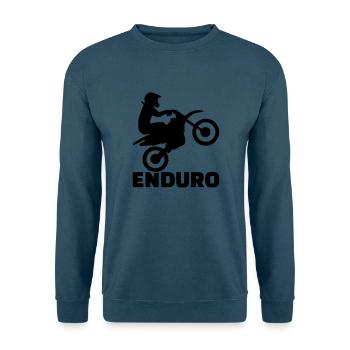 Enduro - Unisex Pullover - Indigoblau - Vorne