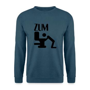 zum kotzen - Unisex Pullover - Indigoblau - Vorne