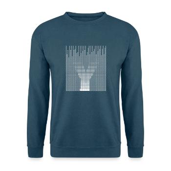 Buchstabe Y - Unisex Pullover - Indigoblau - Vorne
