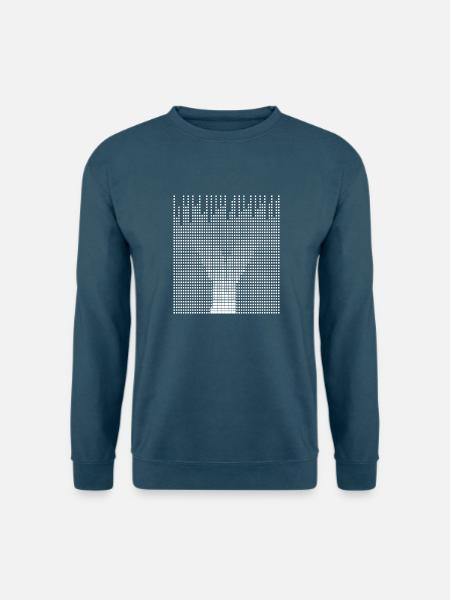 Buchstabe Y - Unisex Pullover - Indigoblau