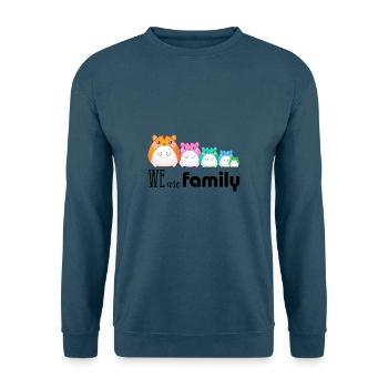 Best Family - We are Family - Beste Familie - Unisex Pullover - Indigoblau - Vorne