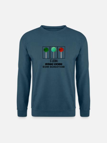 Schwäbisch Dialekt Schwaben Schlotzer schwäbischer - Unisex Pullover - Indigoblau