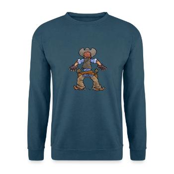 Cowboys - zieht die Colts! - Unisex Pullover - Indigoblau - Vorne