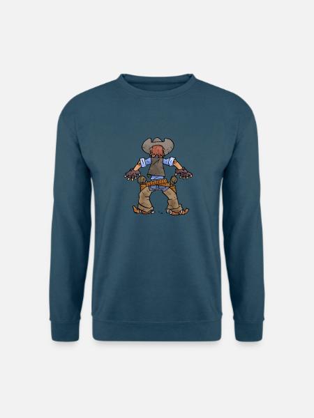 Cowboys - zieht die Colts! - Unisex Pullover - Indigoblau