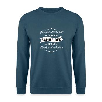 SCHNEIDER PERFEKT - Unisex Pullover - Indigoblau - Vorne
