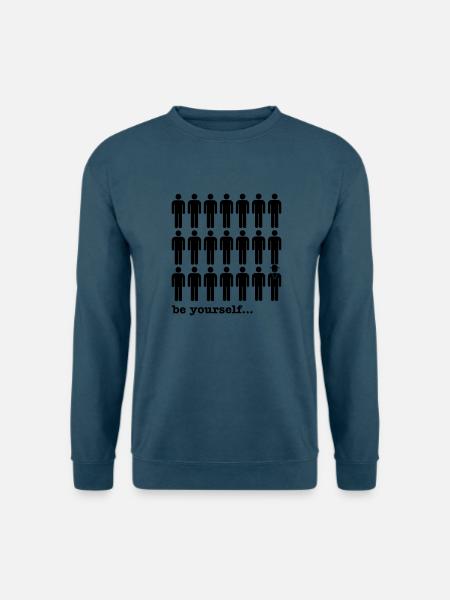 be yourself - Pfadfinder - Unisex Pullover - Indigoblau