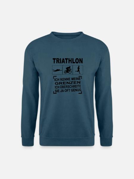 Triathlon - Unisex Pullover - Indigoblau