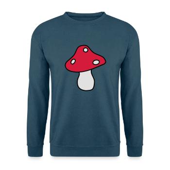 Fliegenpilz - Unisex Pullover - Indigoblau - Vorne