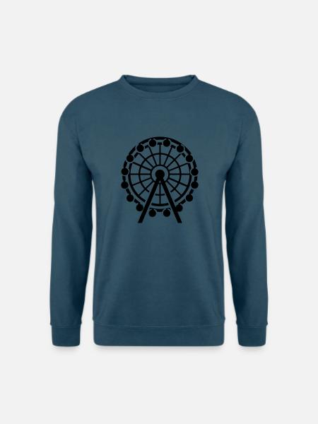Riesenrad - Unisex Pullover - Indigoblau