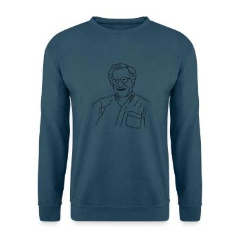 Chomsky - Unisex Pullover - Indigoblau - Vorne