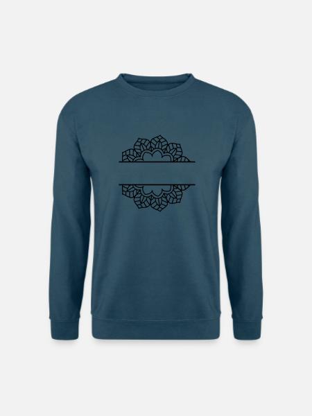 Mandala - Unisex Pullover - Indigoblau