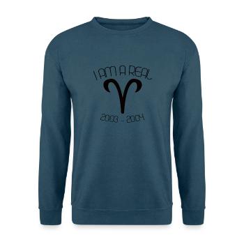 WIDDER STERNZEICHEN - Unisex Pullover - Indigoblau - Vorne