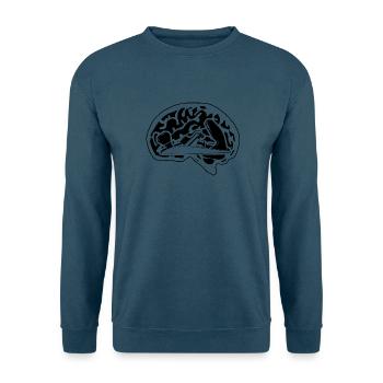 Hobel Schreiner Tischler - Unisex Pullover - Indigoblau - Vorne