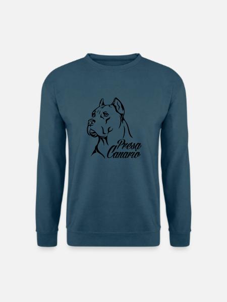 presa canario - Unisex Pullover - Indigoblau