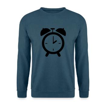 wecker - Unisex Pullover - Indigoblau - Vorne
