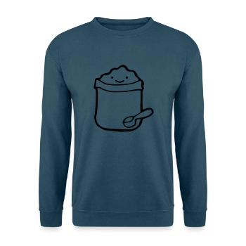 Mehlsack Roggen, Mühle, Müller - Unisex Pullover - Indigoblau - Vorne