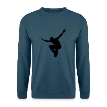Jump! - Unisex Pullover - Indigoblau - Vorne