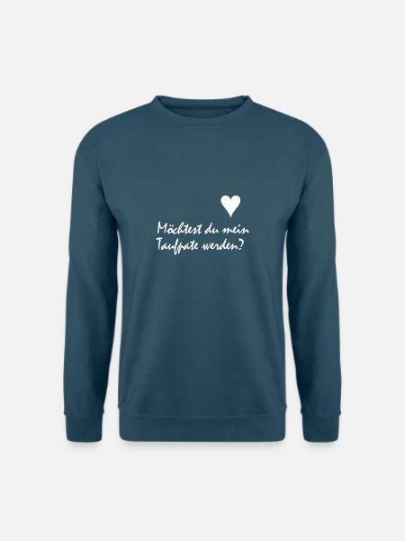 Taufpate - Unisex Pullover - Indigoblau