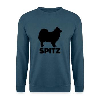 Spitz - Unisex Pullover - Indigoblau - Vorne