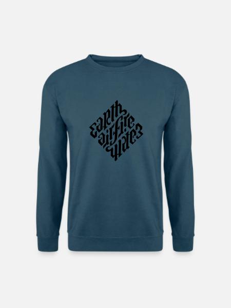 illuminati diamond - Unisex Pullover - Indigoblau