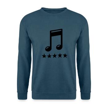 note - Unisex Pullover - Indigoblau - Vorne