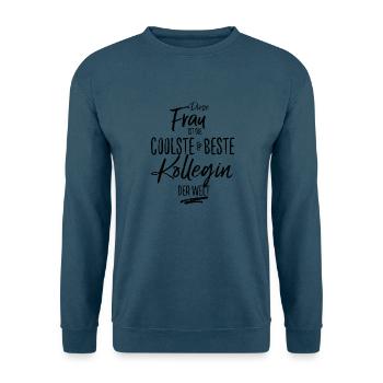 kollegin-schwarz - Unisex Pullover - Indigoblau - Vorne