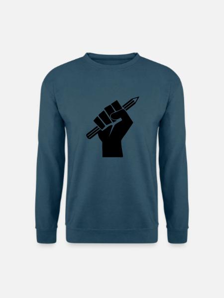 Pressefreiheit - Unisex Pullover - Indigoblau