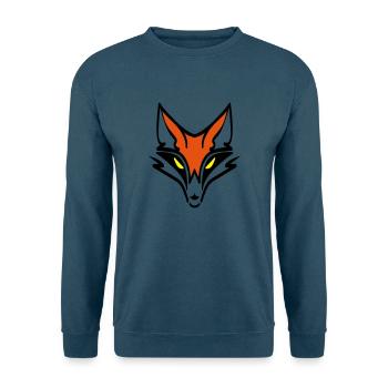 Fuchs logo fox - Unisex Pullover - Indigoblau - Vorne