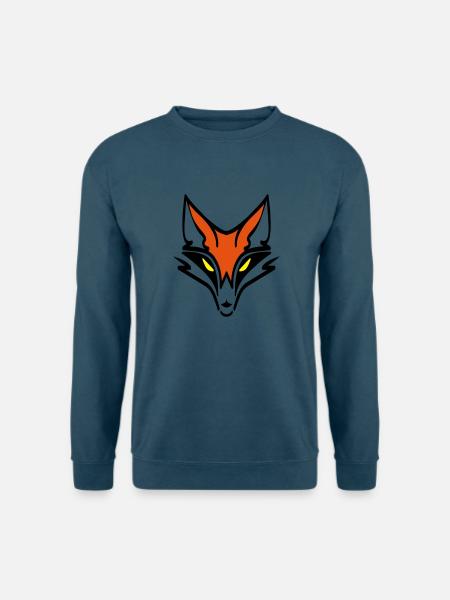 Fuchs logo fox - Unisex Pullover - Indigoblau