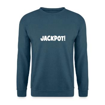 Jackpot - Unisex Pullover - Indigoblau - Vorne
