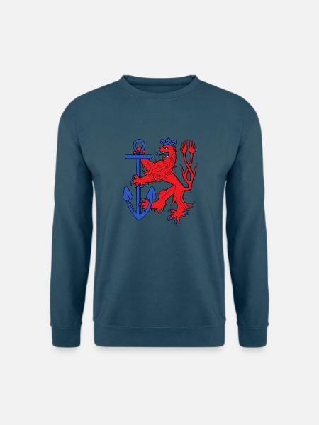 Düsseldorfer Löwe - Unisex Pullover - Indigoblau