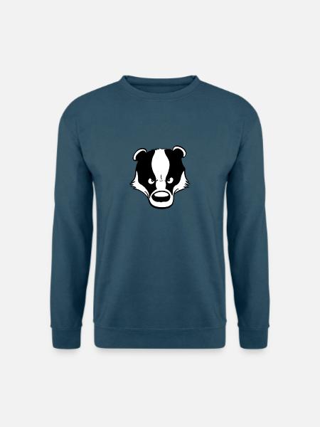 Wütender Dachs - Unisex Pullover - Indigoblau